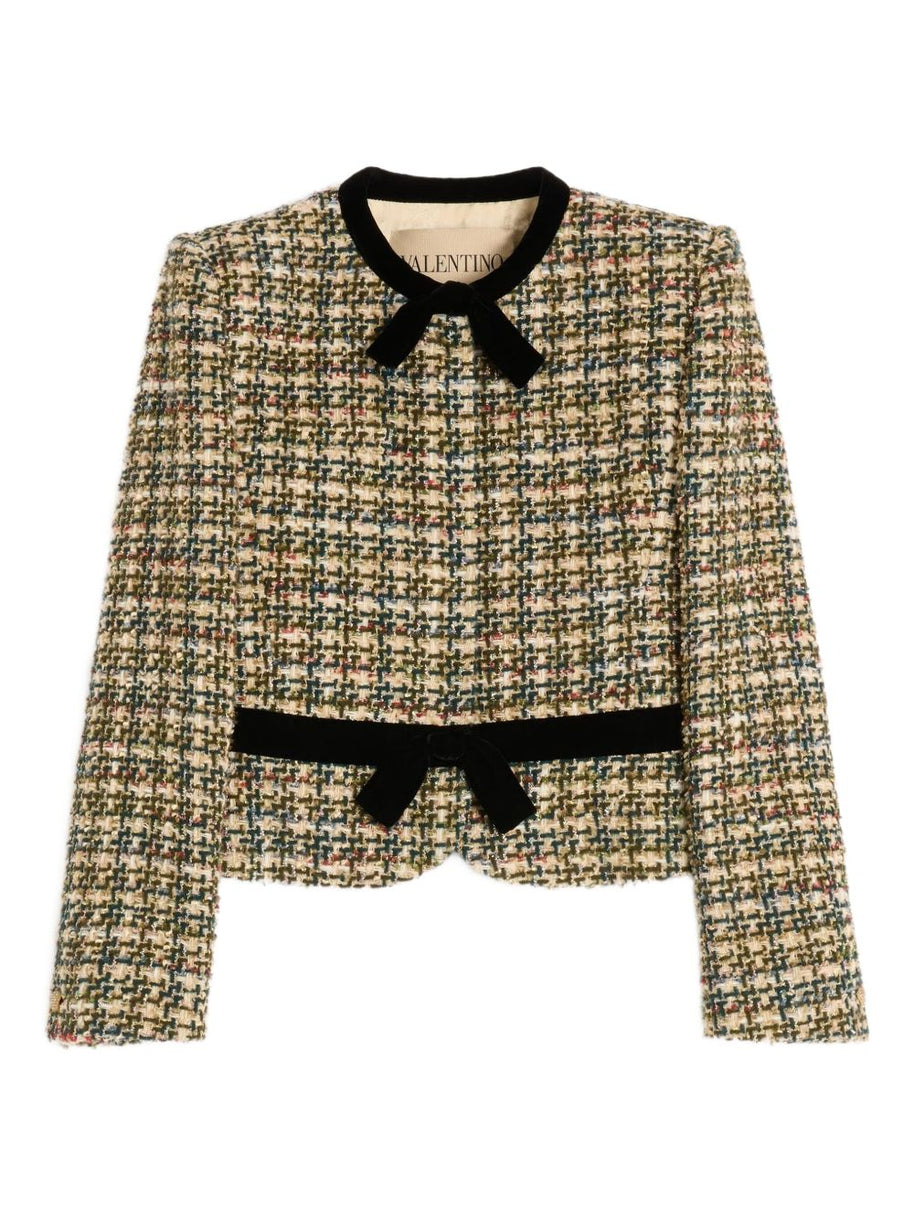 Valentino Tweed Jacket MultiColour