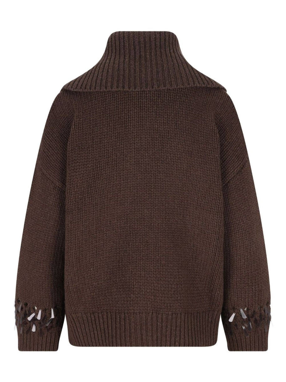 Brunello Cucinelli Cashmere Cardigan Brown