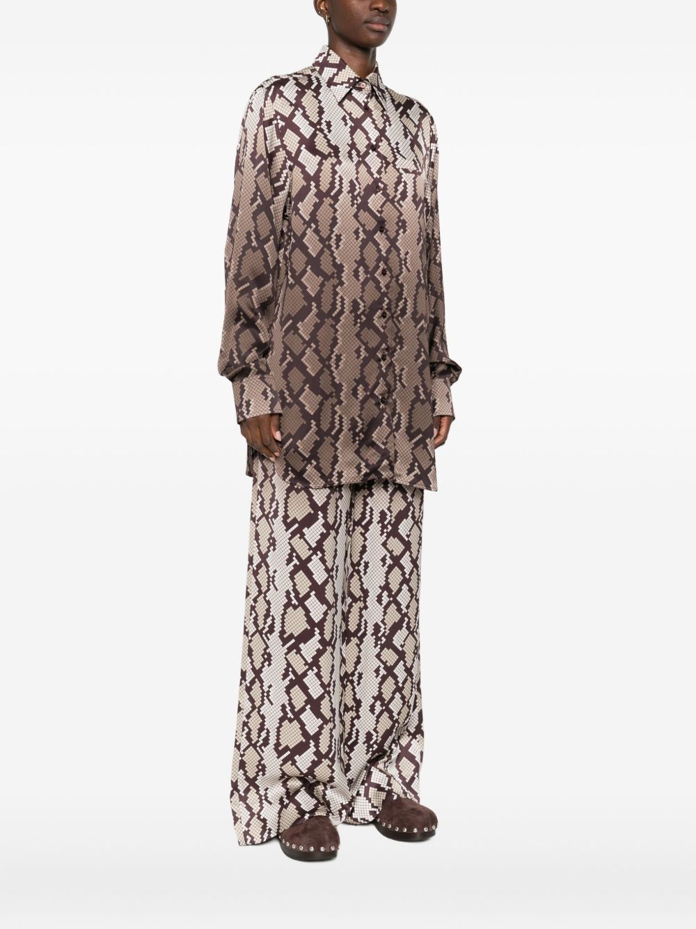 Stella McCartney Printed Shirt Ivory