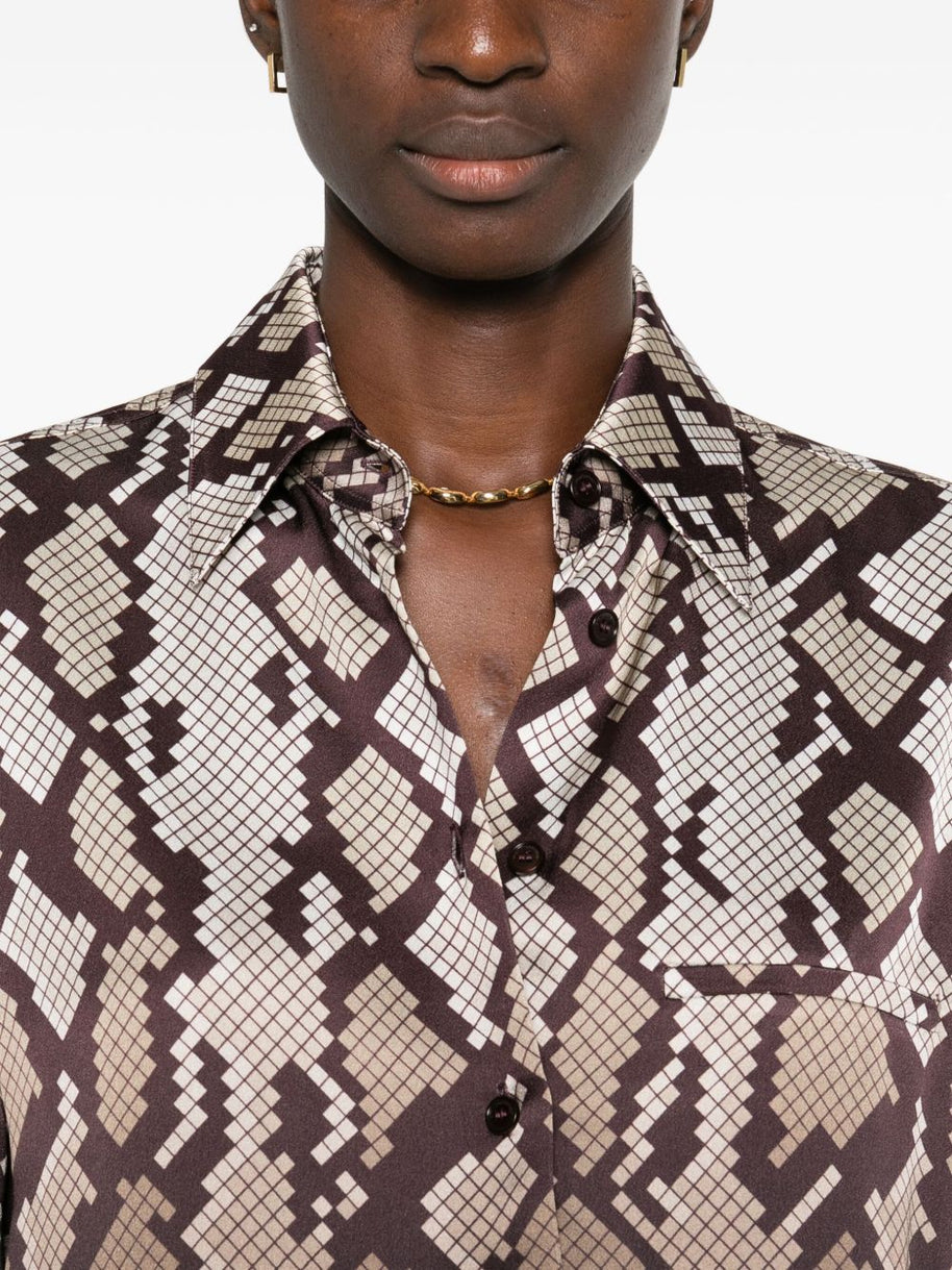 Stella McCartney Printed Shirt Ivory