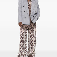 Stella McCartney Wool Double-breasted Jacket Grey
