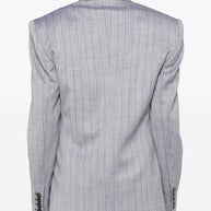 Stella McCartney Wool Double-breasted Jacket Grey