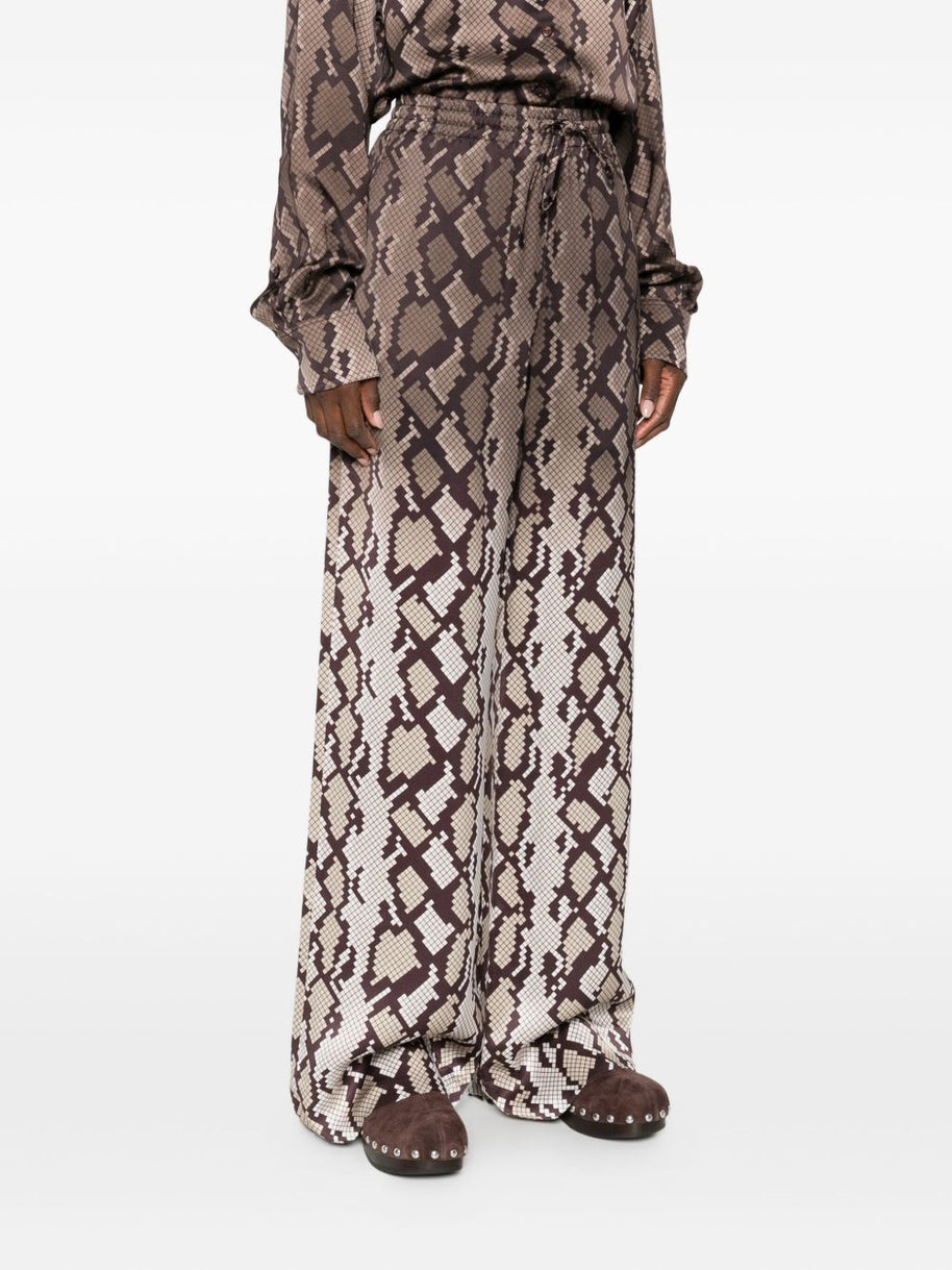 Stella McCartney Printed Trousers Ivory