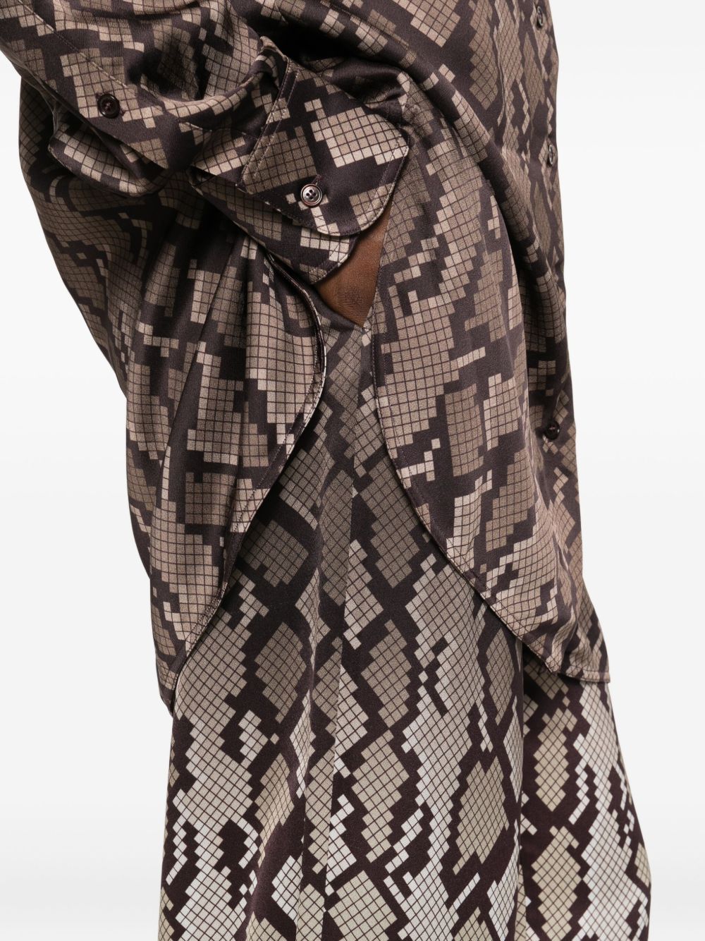 Stella McCartney Printed Trousers Ivory