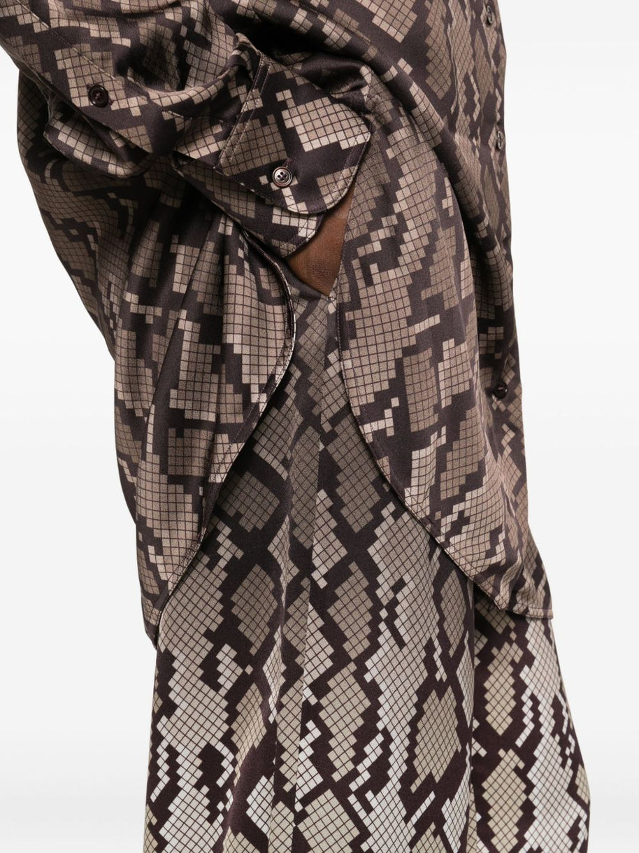 Stella McCartney Printed Trousers Ivory