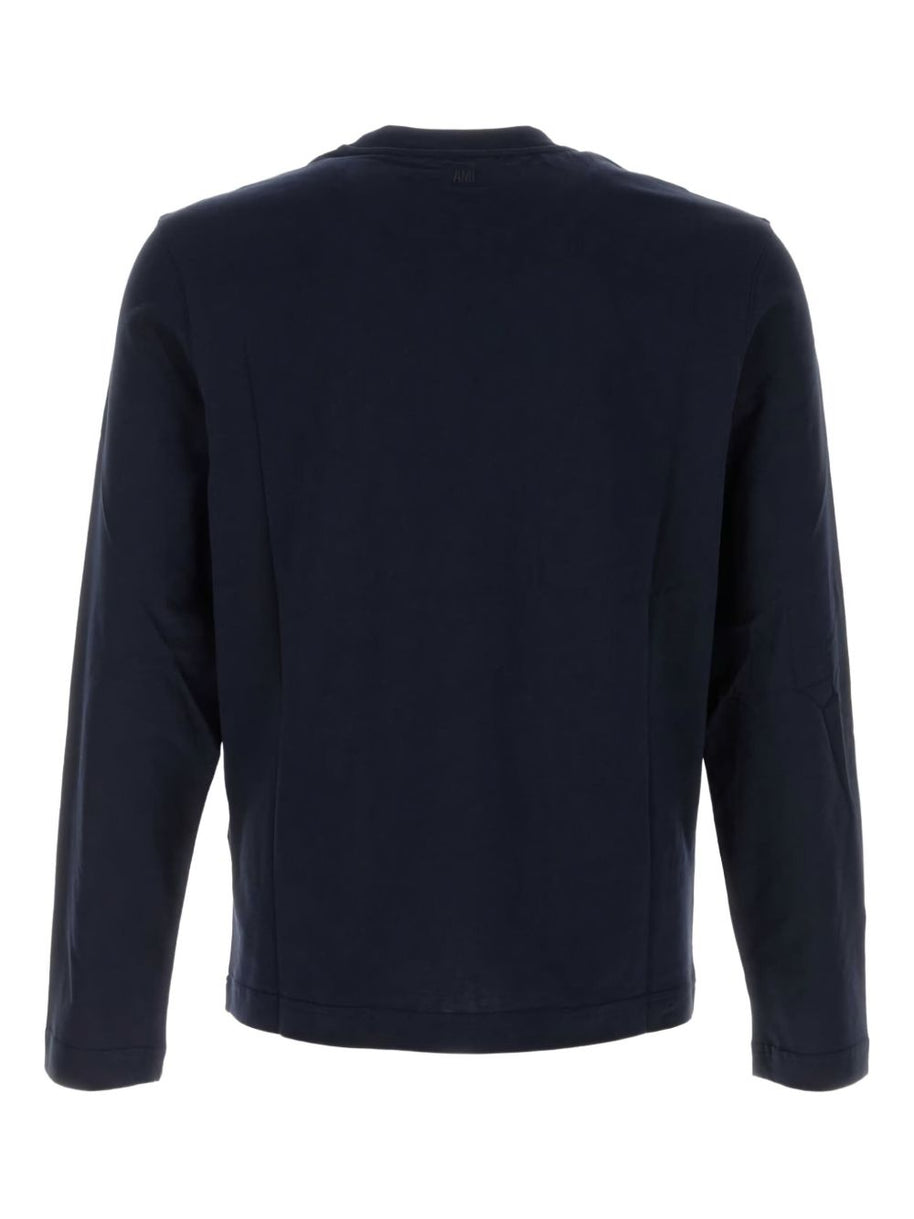 Ami Paris Ami De Couer T-shirt Blue