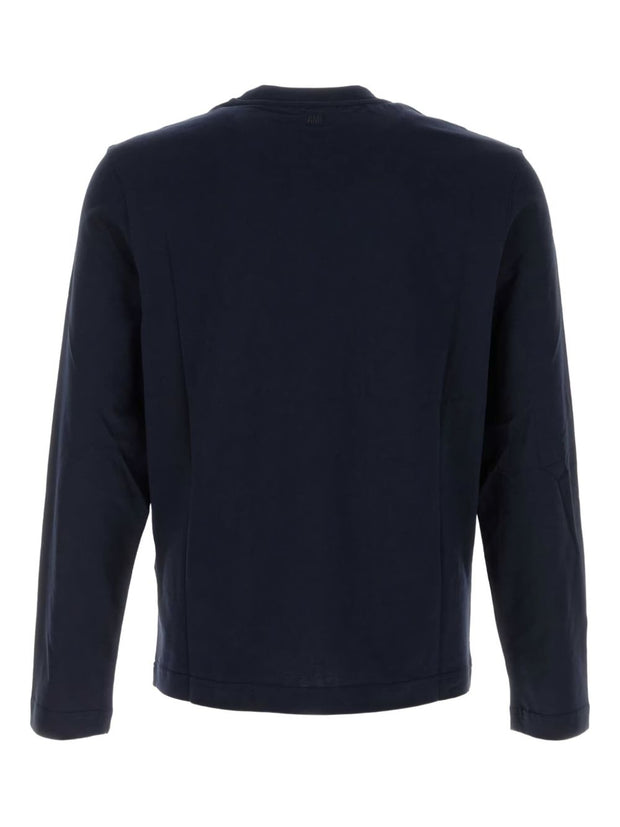 Ami Paris Ami De Couer T-shirt Blue