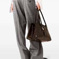Stella McCartney Wool Loose Trousers Grey