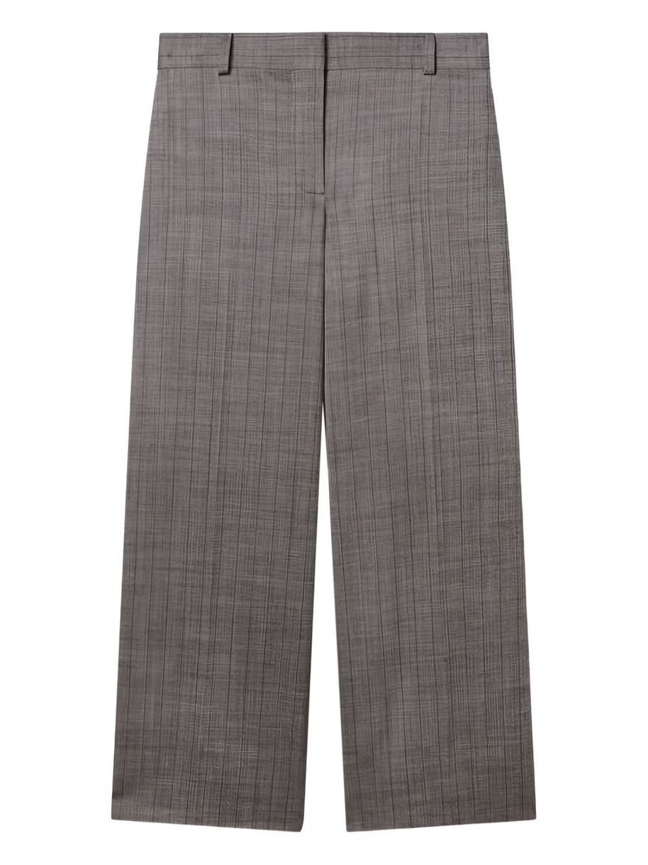 Stella McCartney Wool Loose Trousers Grey
