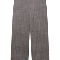 Stella McCartney Wool Loose Trousers Grey