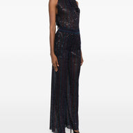 Missoni Sequin Embellished Trousers Blue