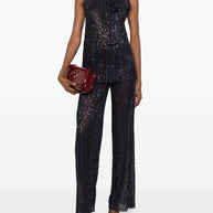 Missoni Sequin Embellished Trousers Blue