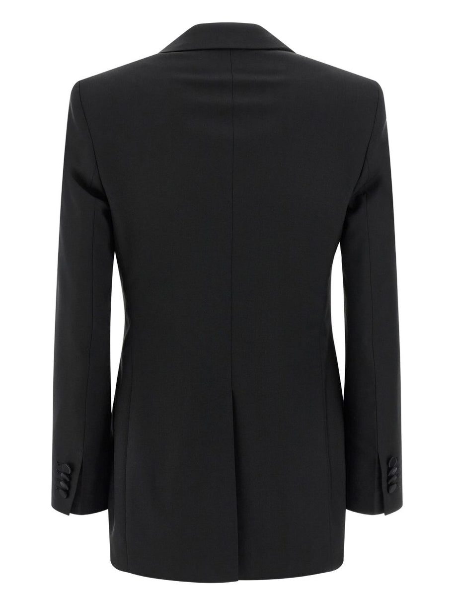 Tagliatore Wool Blend Suit Black