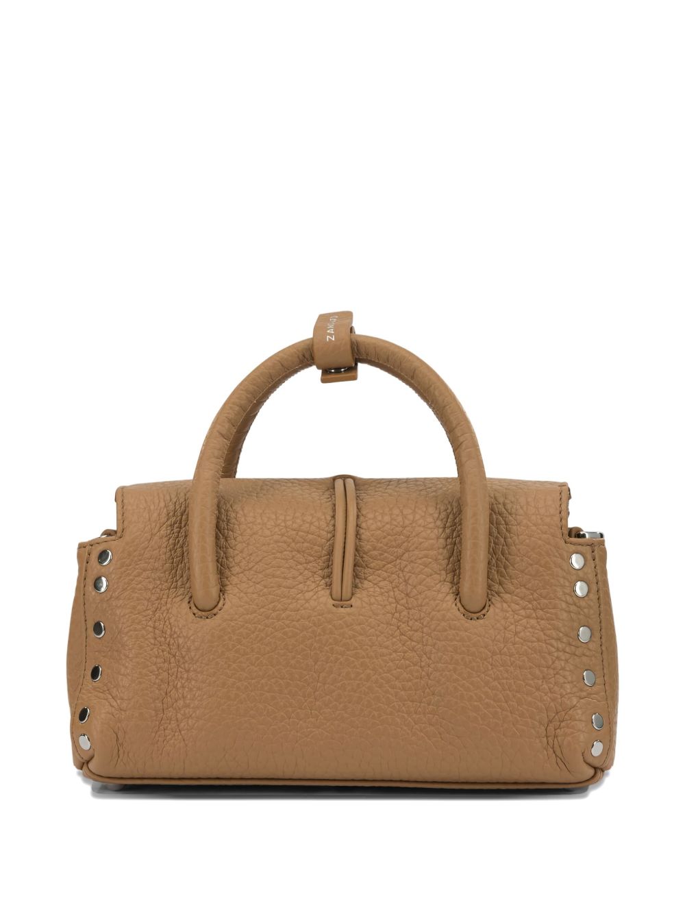 Zanellato Dotta Centauro Baby Small Leather Handbag Brown