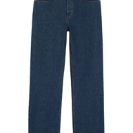 Ami Paris Wide Leg Denim Jeans Blue