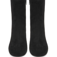 Gianvito Rossi Joelle Suede Leather Ankle Boots Black