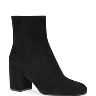 Gianvito Rossi Joelle Suede Leather Ankle Boots Black
