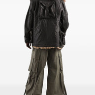 Dolce & Gabbana Cotton Blend Cargo Trousers Green