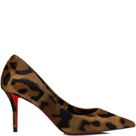 Christian Louboutin Miss Z leather pumps Brown