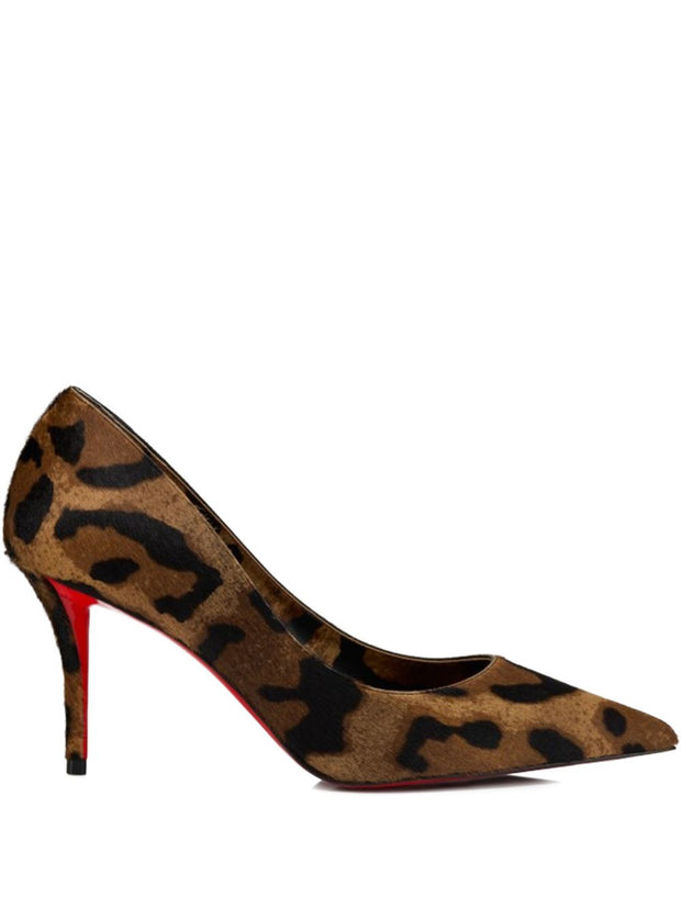Christian Louboutin Miss Z leather pumps Brown