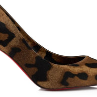 Christian Louboutin Miss Z leather pumps Brown