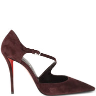 Christian Louboutin Miss Ziggyta Leather Pumps Bordeaux