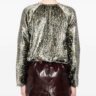 Forte Forte Metallic Shirt Grey