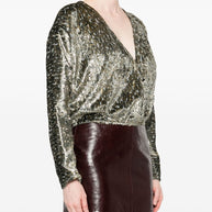 Forte Forte Metallic Shirt Grey