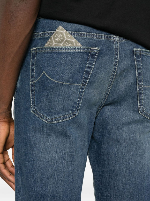 Jacob Cohen Slim Cropped Jeans Blue