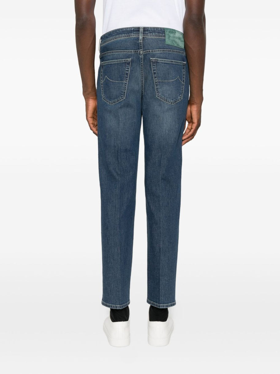 Jacob Cohen Slim Cropped Jeans Blue