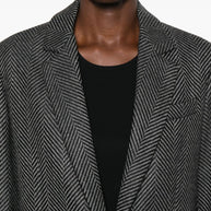 Forte Forte Wool Single-breasted Jacket Grey