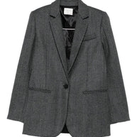 Forte Forte Wool Single-breasted Jacket Grey