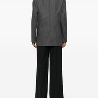 Forte Forte Wool Single-breasted Jacket Grey