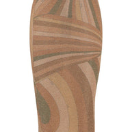 Pucci Printed Midi Skirt Golden