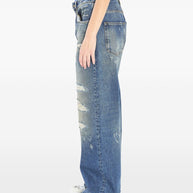 Dolce & Gabbana Double Waist Jeans Blue