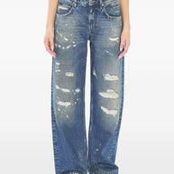 Dolce & Gabbana Double Waist Jeans Blue