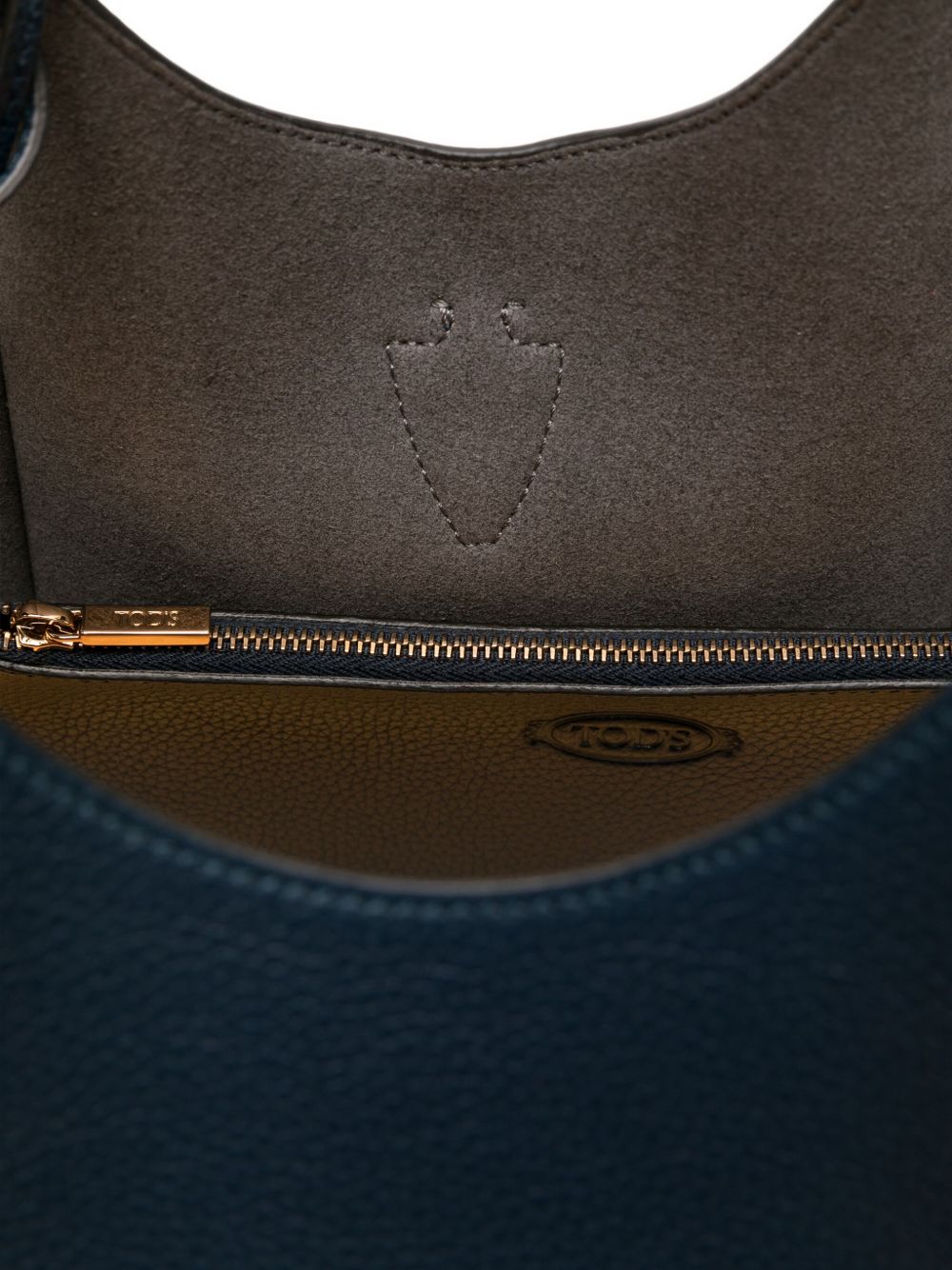 Tod's Medium Leather Tote Bag Blue