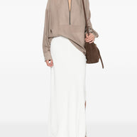 Brunello Cucinelli V-neck Blouse Camel