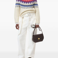 Closed Wool Crewneck Jumper Ivory