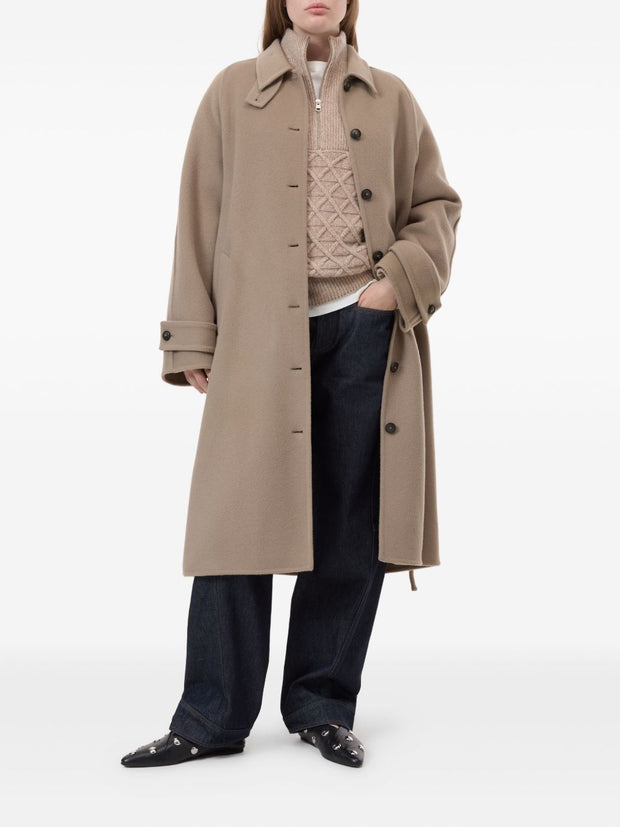 Closed Wool Belted Coat Beige