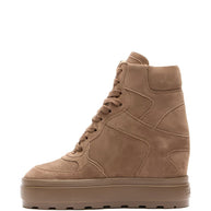 Casadei Platform Boots Beige