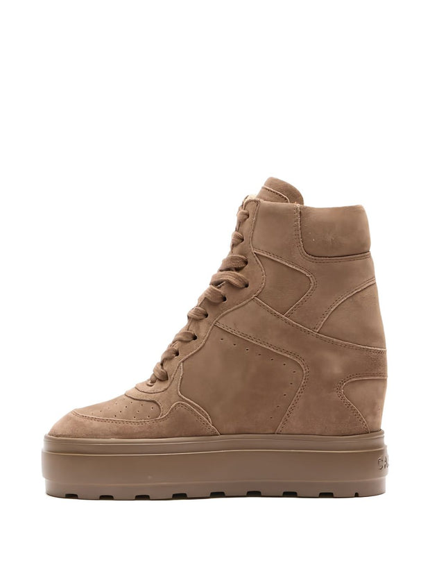 Casadei Platform Boots Beige