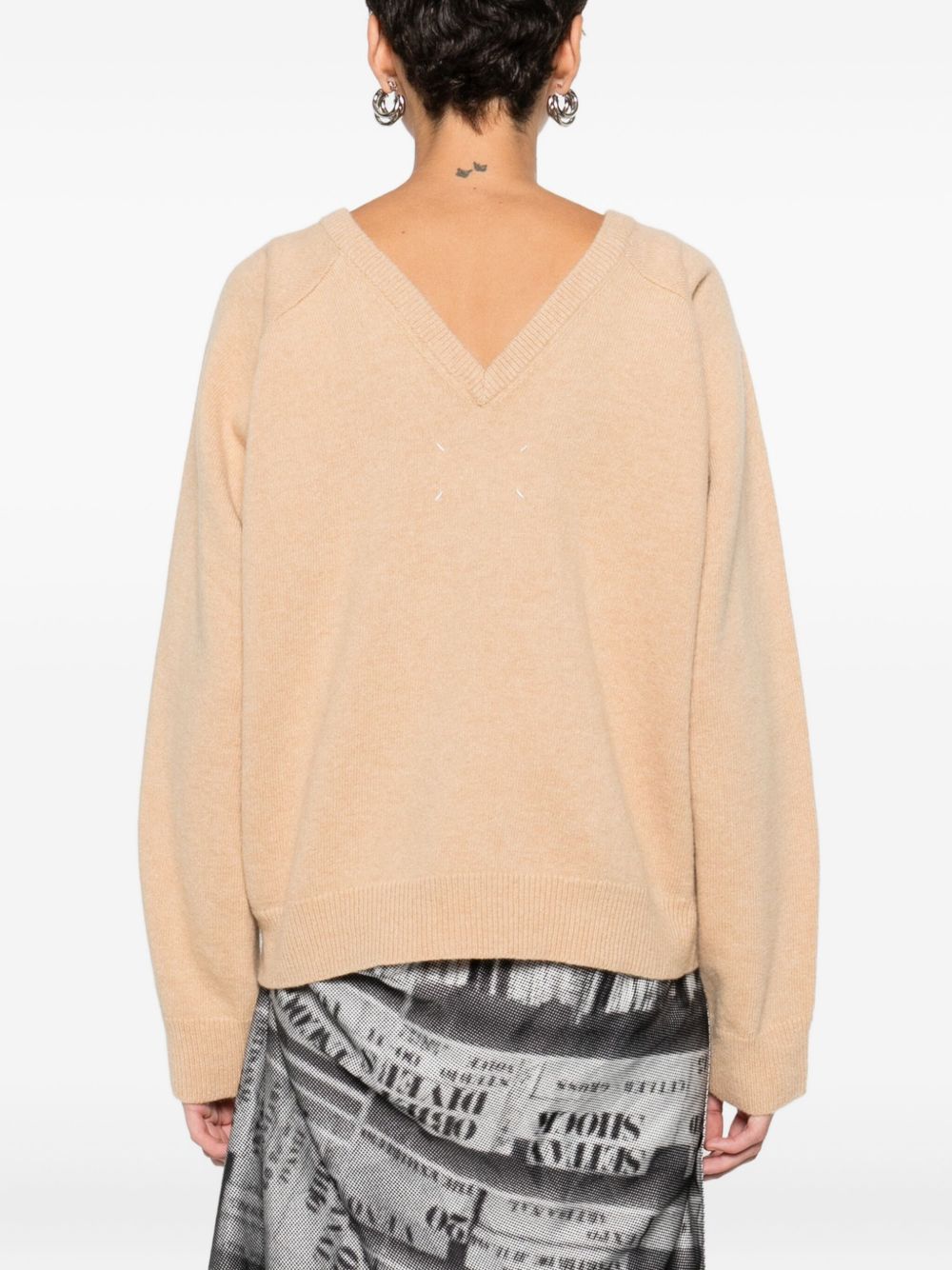Maison Margiela Wool Crewneck Sweater Sweater