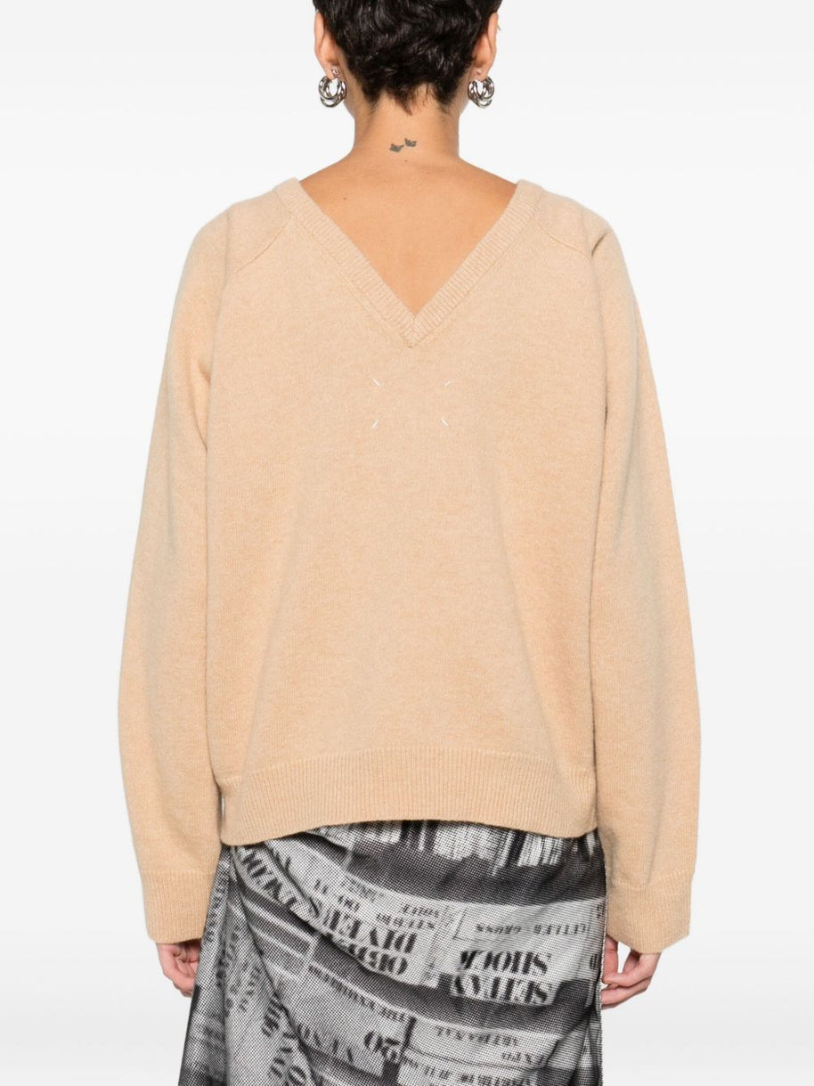 Maison Margiela Wool Crewneck Sweater Sweater