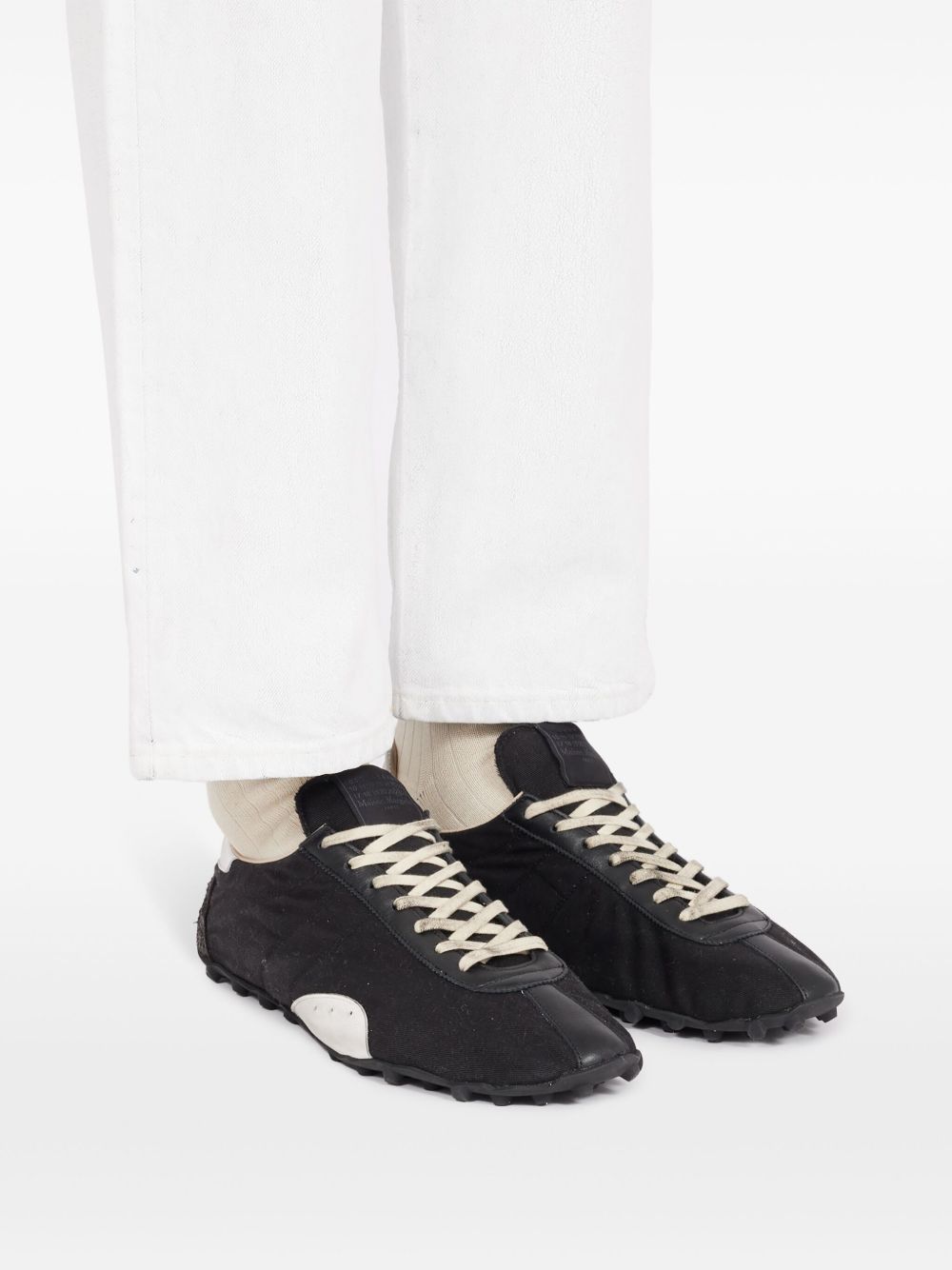Maison Margiela Sprinters Low Sneakers Black