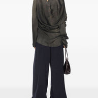 Uma Wang Silk Top Grey