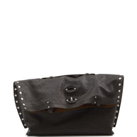 Zanellato A'Spasso Tabacco Medium Leather Handbag Brown