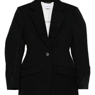 Givenchy Wool Single-breasted Jacket Black