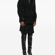 Givenchy Wool Single-breasted Jacket Black