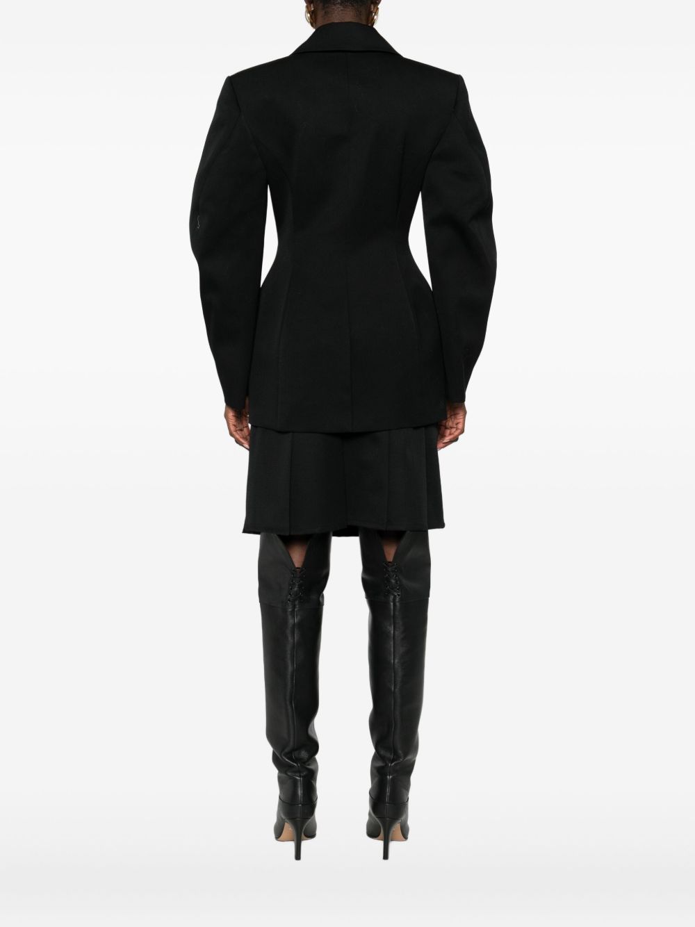 Givenchy Wool Single-breasted Jacket Black